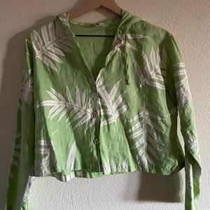 Sig Zane Linen Hoodie